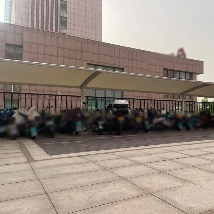 随州膜结构电动车棚